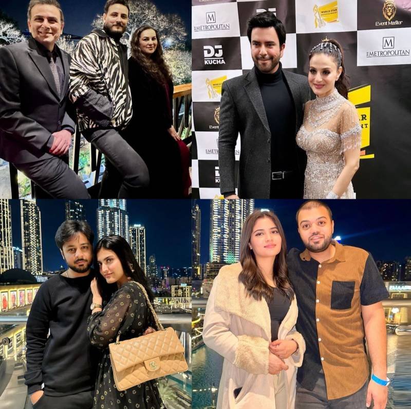 Lollywood stars celebrated New Year