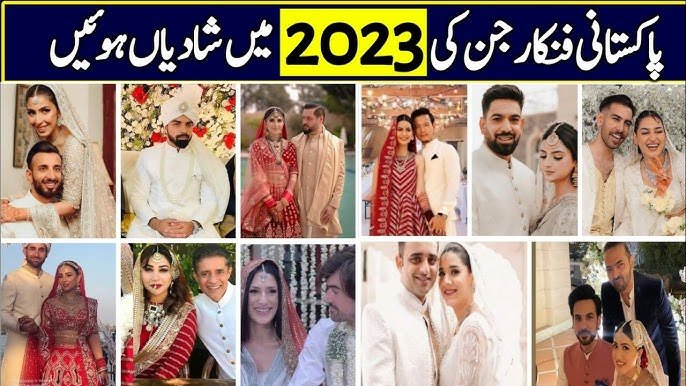 pakistani Celebrities that got married in 2023